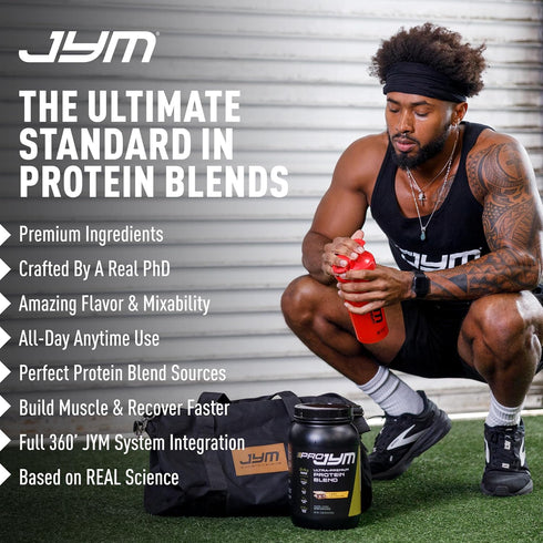 Jym Supplement Science Pro JYM Protein Powder - Chocolate Mousse, Whey Isolates, Casein, Milk Protein, 22 Servings