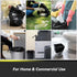 Wowflash 100 Count 17 4 Micron Extra Heavy Duty Gallon Trash Bags, Sturdy & Tear-Resistant Small Trash Bags