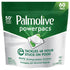 Palmolive PowerPacs Dishwasher Pods, 99.9% Biodegradable Formula, 60 count, No Added Fragrance
