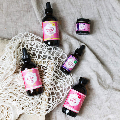 Leven Rose Vitamin E Oil Serum, 100% Pure Organic for Face, Dry Skin Moisturizer, Hair & Nail Growth