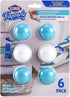 Clorox Fraganzia Deodorizing Balls, 6 Count, Lavender with Eucalyptus, No-Plug Air Freshener for Shoes, Gym Bags