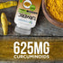 Turmeric Curcumin with Bioperine, 360 Veggie Capsules, 2250mg 95% Curcuminoids with Black Pepper Supplement Pack