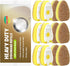 HELIME Natural Dishwand Refills Sponge - Non Scratch Sisal Hemp Replacement Brush Head for Kitchen Cleaning