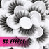 Veleasha Lashes - 10 Pairs Natural Fluffy False Eyelashes, Soft Wispy 3D Faux Mink Lashes Pack (V06)