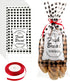 Zonon 100 Pack Bread Bags for Homemade with 1 Roll Tie Ribbon 18