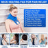 JOBYNA Neck Heating Pad, Hands-Free Electric Heated Wrap for Neck Pain Relief