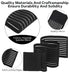ValueBargain 2-Pack Wrist Sleeve, Wrist Brace for Weightlifting, Arthritis & Tendonitis, Breathable Black Elastic