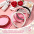 Syhood 5 Pcs Rhinestone Padded Headband, Crystal Beaded Bling Glitter Wedding Hair Accessory