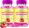 PMS Gummies - Happy Flow PMS Support Supplement for Women - Strawberry