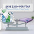 Pure-Sky Microfusion Window Thickened Magic Cleaning Cloth - Microfiber Streak Free Cleaning Cloths Reusable Magic