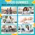Coq10 Gummies with Red Yeast Rice, Magnesium, Omega 3, Niacin, Zinc, Vitamin K2, D3, B3, 60 Chews, Heart Health Support