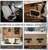 3 Pcs Activated Carbon Chair Pads, 16 x 16 Inch, Reusable Odor Absorbing Pads for Home & Office