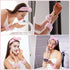Headbands for Women - Spa Headband & Wristband Set for Washing Face, Facial Mask, Makeup & Skin Care