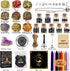 Witchcraft Supplies Kit, 56 PCS Witch Box with Dried Herbs, Crystals, Candles, Amethyst Cluster, Wiccan Tools for