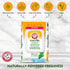 Hammer 30 Arm and Face and Body Wipes for Adults - Deodorant Towelettes Sheets for Women - Shower Wipes for Traveling