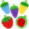 10 Pieces Fruit Dish Scrubber, Non Scratch Double Layered Kitchen Sponge, No Odor for Washing Dishes, Cookware, Tubs,