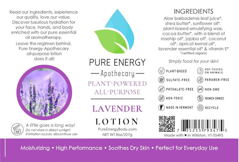 Lavender Body Lotion 8 oz
