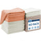 S&T INC. Microfiber Cleaning Cloth - Bulk Reusable Towels for Home, Neutral Coral, 50 Count