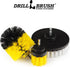 Bathroom Cleaning Accessories - Drill Brush - Shower Cleaner - Bathtub Tile Grout Microfiber Cloth