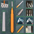 Shower Head Cleaning Brushes - Renew Showerhead, Anti-Clogging Tools for Small Hole Cleaning, Gaps, Crevice