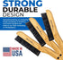 Clothes Brush Garment Brush, Lint Remover for Clothes, 100% Boar Bristle