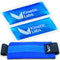 Kinetic Labs Reusable Ice Pack Wrap with Extra Gel Pack - HSA FSA Eligible Hot Cold Ice Pack for Injuries with Strap
