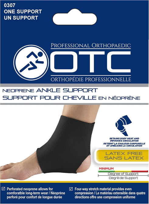 OTC Ankle Support, Slip-on Style, Neoprene