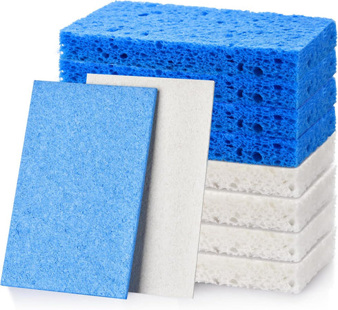 Mcyye 8PCS Compressed Kitchen Sponges Pack for Household Use, Premium Dish Sponges Kitchen