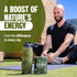 SG7 Sports Protein Greens - Organic Plant Based Protein Green Juice Powder, Mixed Berry Flavor, 30 Servings