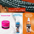 Red by Kiss Braiding Gel: Extreme Hold Styler for Box Braids & Cornrows, Hydrating, Long-Lasting Frizz Control