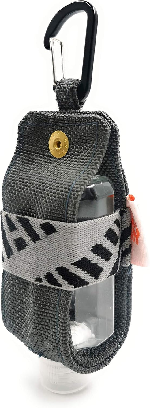 SUCHI Travel Size Hand Sanitizer Holder,Bottle Case and Carabiner Carrier bag-Portable Mini Waist
