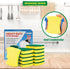 Heavy Duty Sponges, 12 Pack Cellulose Dual-Sided Kitchen Scrub Sponge for Dishwashing