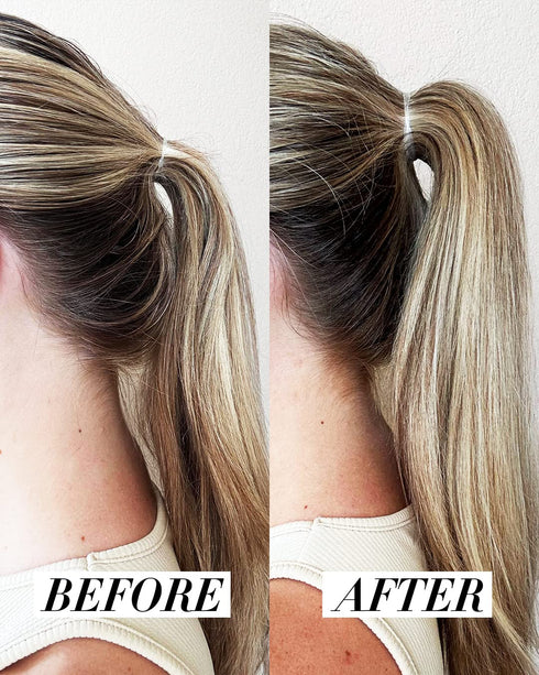 Kitsch PONYFULL Hair Volumizer Tool - Adds Lift and Style to Your Ponytail, Includes 3 No Snag Elastic Ties