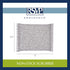 RSVP International Gentle Scrubbing Sponge for Non-Stick Cookware, Porcelain & Glass, Dishwasher Safe, 5x3.5, Silver