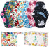 PHOGARY Reusable Menstrual Pads, Bamboo Cloth Pads for Heavy Flow with Wet Bag,