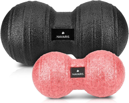 Navaris Peanut-Shaped Self-Massage Balls for Muscle Relief