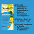 Senokot-S Dual Action 60 Tablets - Natural Vegetable Laxative Ingredient Plus Stool Softener for Constipation