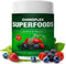 Total Tea Chiroflex Superfood Green Powder, Organic Greens Fruit and Veggie Vegan Supplement, 30 Servings - 7.4 oz
