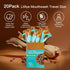 Packets, 20 Packs Mouthwash Travel Size Individual Portable Mouthwash Alcohol Free, Coffee Mint Flavor, Mouth Wash