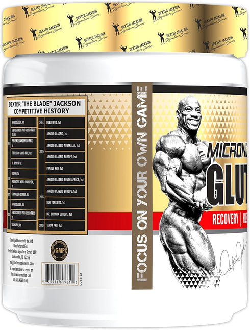 Dexter Jackson Gold Series Micronized Glutamine - 60 Serving, 300g