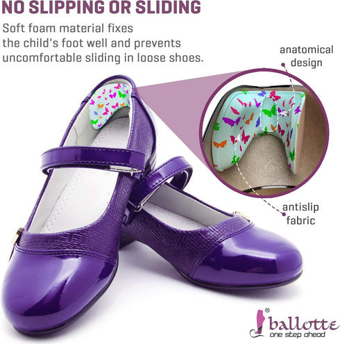 Ballotte Premium Silicone Heel Protectors, Gel Heel Cups & Cushion Inserts for Foot Relief