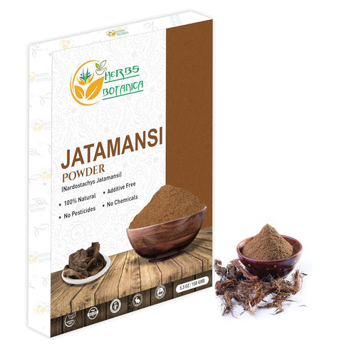 Jatamansi Root Powder Natural, Nardostachys Jatamansi for Hair Growth & Stress Relief, 5.3 oz