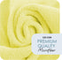 Hearth & Harbor Microfiber Cleaning Cloth, 12 Pack Washcloths, Yellow Reusable Microfiber Towels, Lint Free Cloths