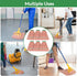 Heavy Duty Mop Head, MATTHEW CLEANING, Commercial Replacement for Floor Cleaning, Pack of 6