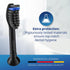 Active Charcoal Medium Toothbrush Heads | Compatible with Philips Sonicare | Replacement Heads - 8 Pack (Black)