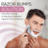 Razor Bump Treatment Roll-On, 3.5 oz Ingrown Hair Serum for Bikini Area, Face, Neck, with Vitamin E