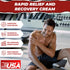 RESCUE PAIN RELIEF & RECOVERY Cream - All-in-One Solution for Back, Neck, Knee, Hand, Foot, Shoulder Pain - 4 Ounces