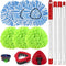 Hezane Mop Heads for O Cedar RinseClean 2 Tank Spin Mop System, 3