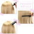 12 Pieces Hair Brush Set - Nylon Teasing Brushes, Double Sided Edge Brush, Rat Tail Combs for Women and Girls.