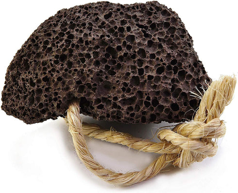 Natural Elephant Natural Volcanic Lava Pumice Stone Callus and Foot Scrub Rock Pack (Single Pumice Stone)